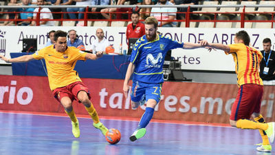 6-2. Movistar Inter golea al Barça en el primer duelo de la final