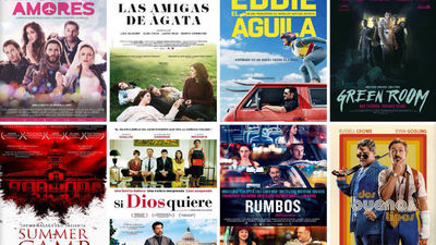 Llegan a la cartelera 'Dos buenos tipos', 'Eddie el Águila' y 'Rumbos'