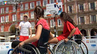 Comienzan los Juegos para la integración en la Plaza Mayor