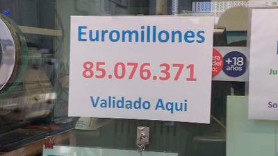 Un acertante del Euromillones validado en Coslada percibirá más de 85 millones de euros
