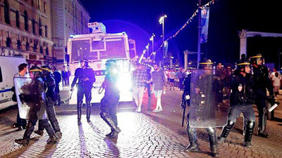 Los altercados en Marsella dejaron 35 heridos, uno sigue gravísimo