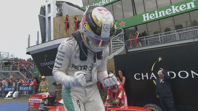 GP Canadá: Gana, remonta Sainz, 9º, con Alonso, 11º