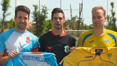 Partido de fútbol contra la homofobia en Brunete