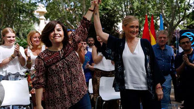 Santamaría asegura que votar al PP es votar "confianza estabilidad y España"