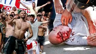 UEFA amenaza con descalificar a Rusia e Inglaterra si se repiten los incidentes