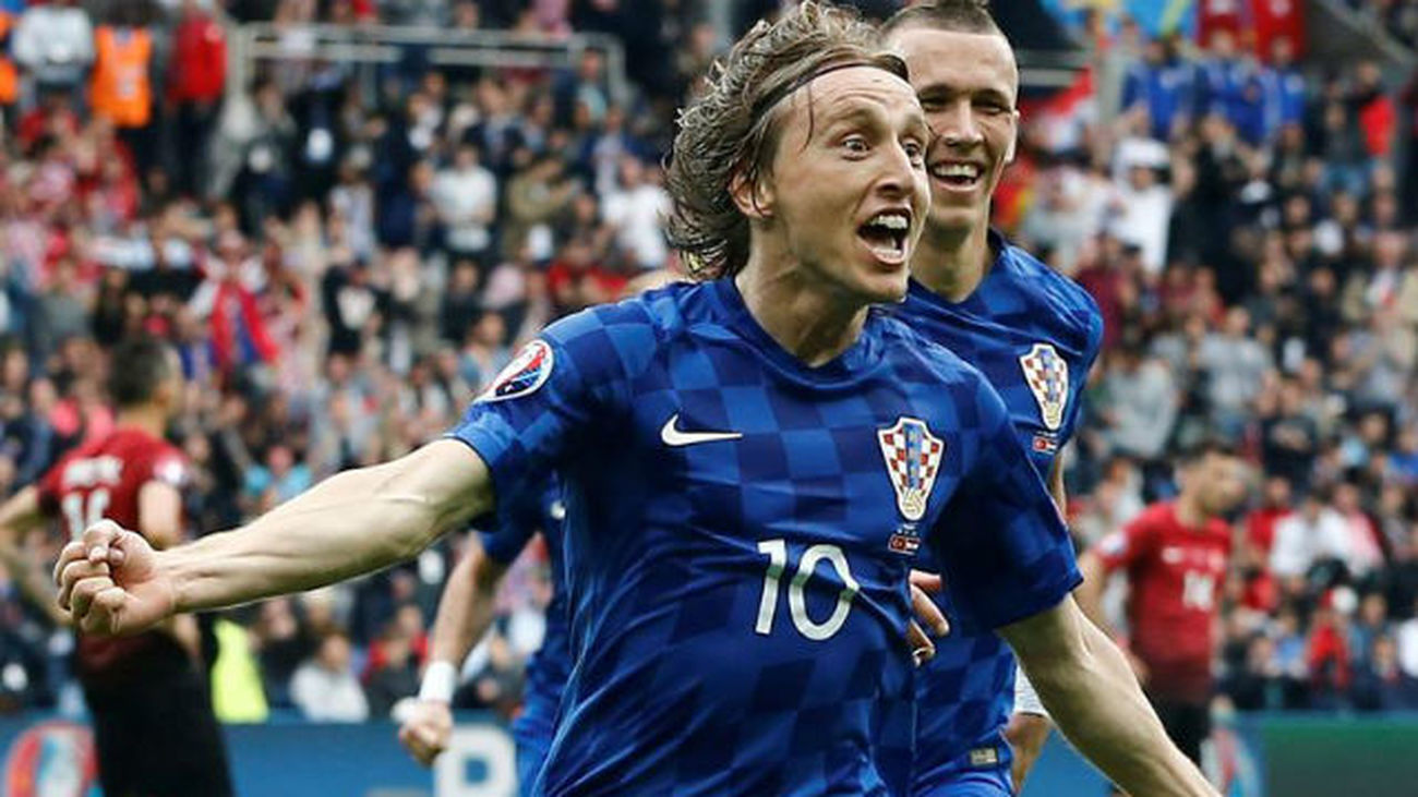 0-1. Un golazo de Modric da la victoria a Croacia ante Turquía