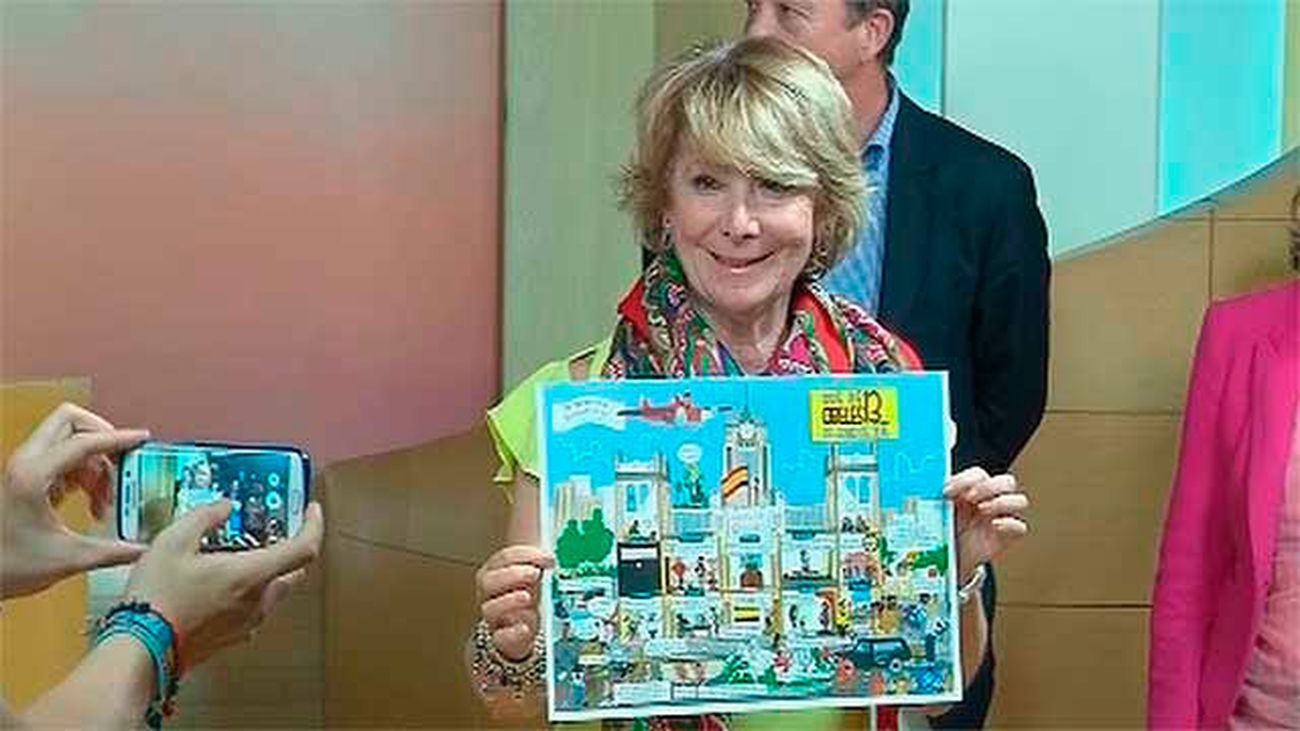 El PP caricaturiza a Ahora Madrid como el '13 Rue de Cibeles'