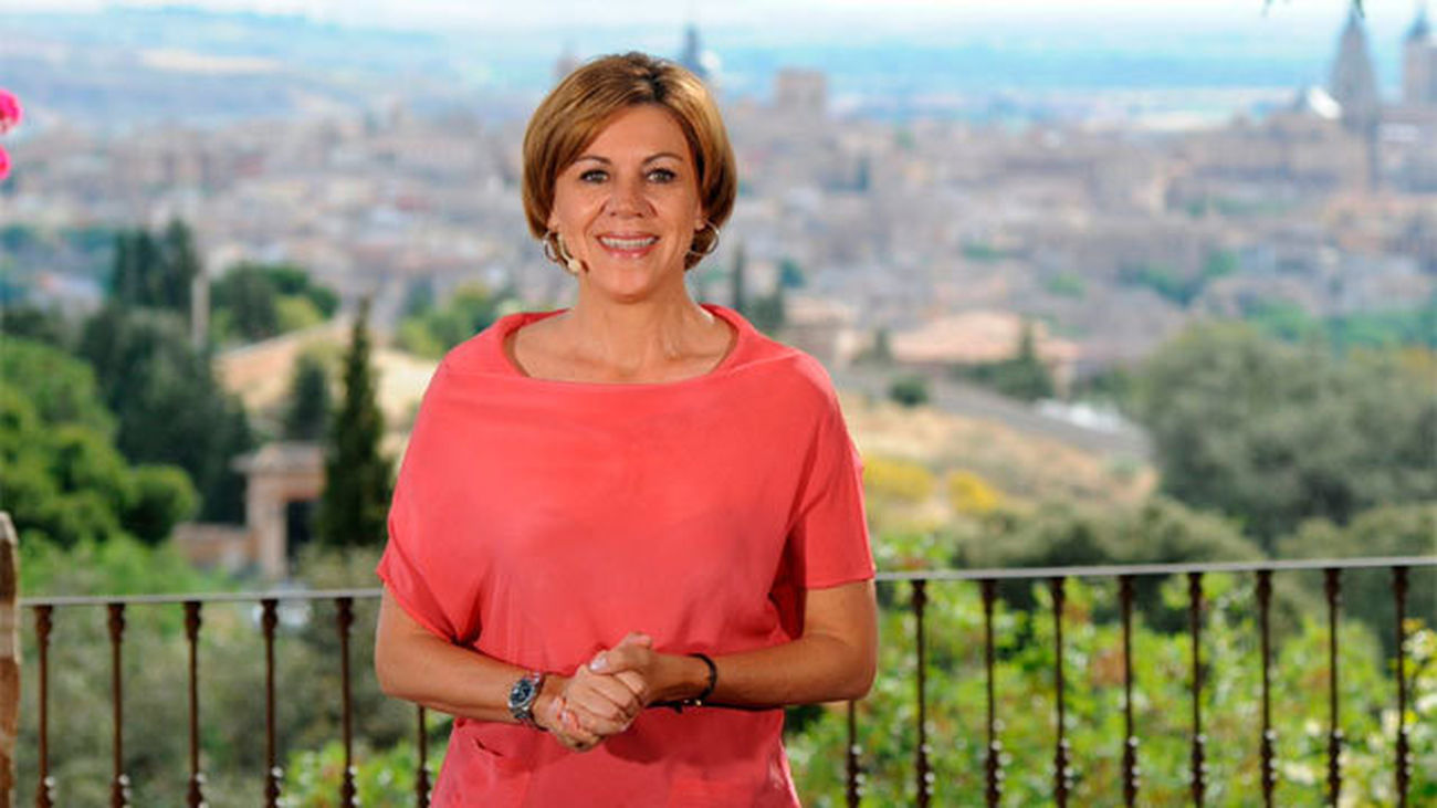 Cospedal defiende que el PP garantiza las pensiones