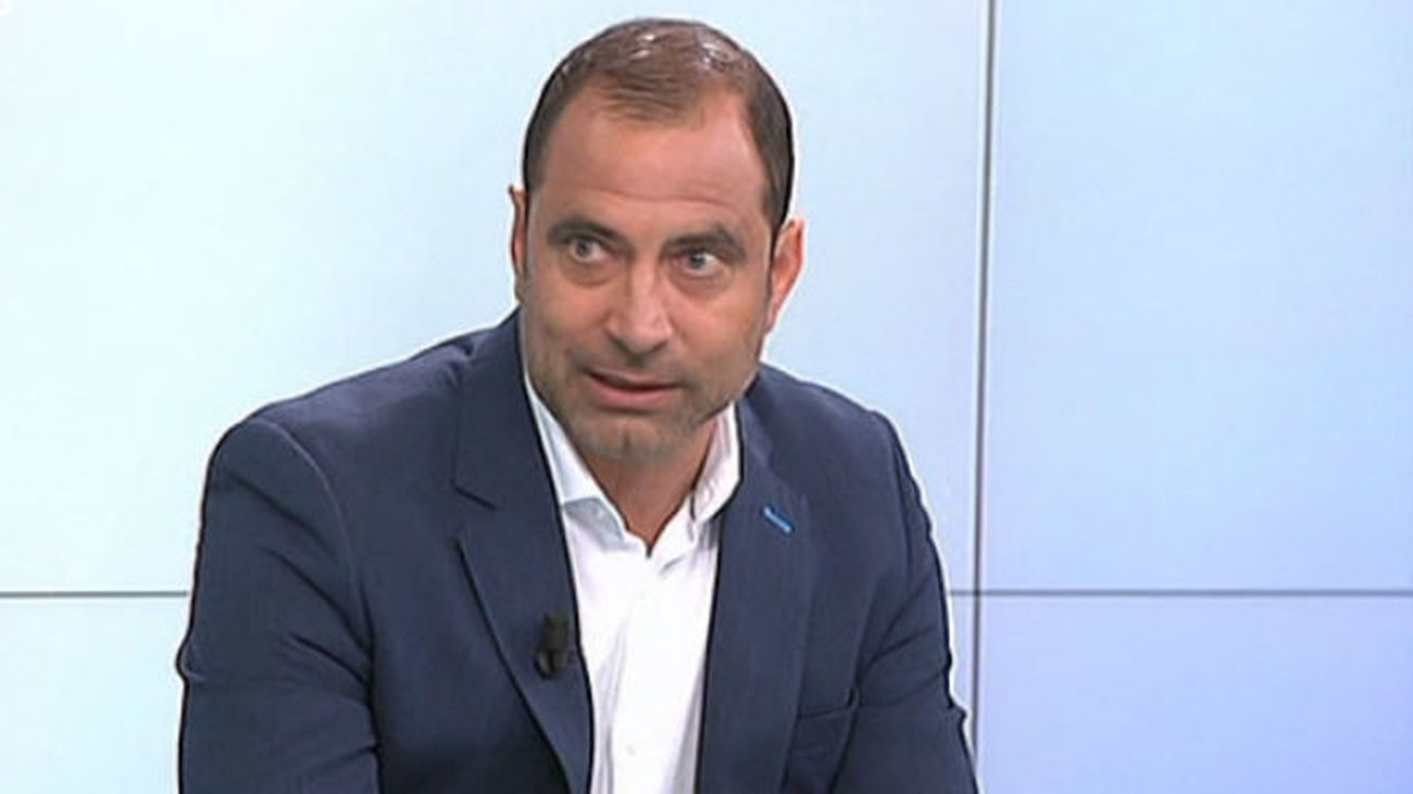 Esnáider, en Telemadrid: "Estoy ilusionado y ojalá pueda transmitirlo a la gente"