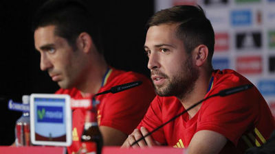 Jordi Alba: "Sergio Ramos es un espejo donde mirarse"
