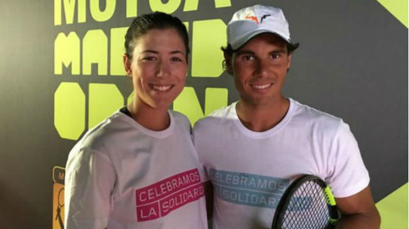 Muguruza y Nadal