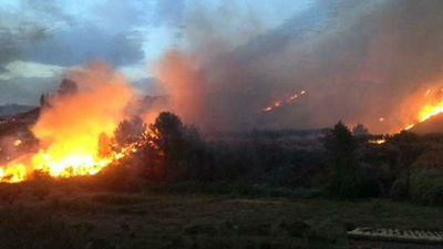 Detenido un joven como presunto autor del incendio de Bolbaite (Valencia)