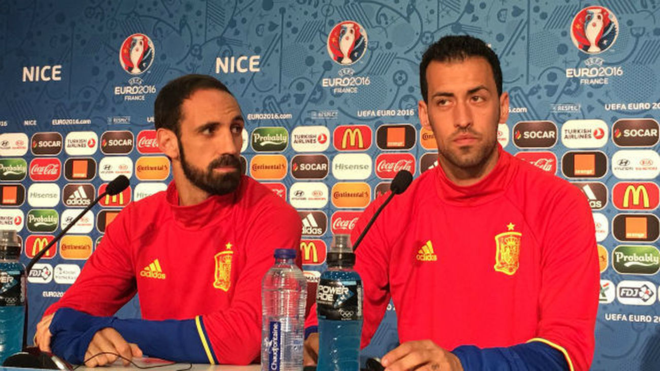 Busquets: "Es bonito este ambiente, se perdió durante algún tiempo"