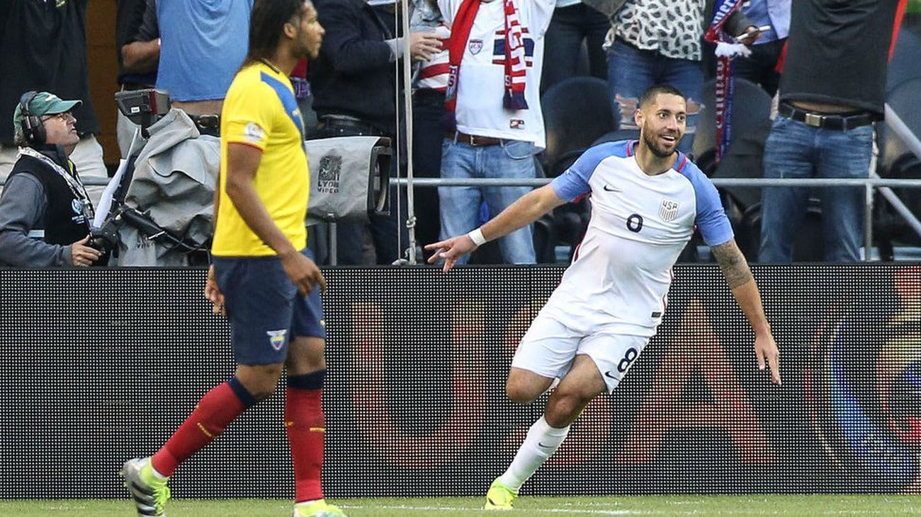 2-1. Dempsey lleva a Estados Unidos a semifinales de la Copa América