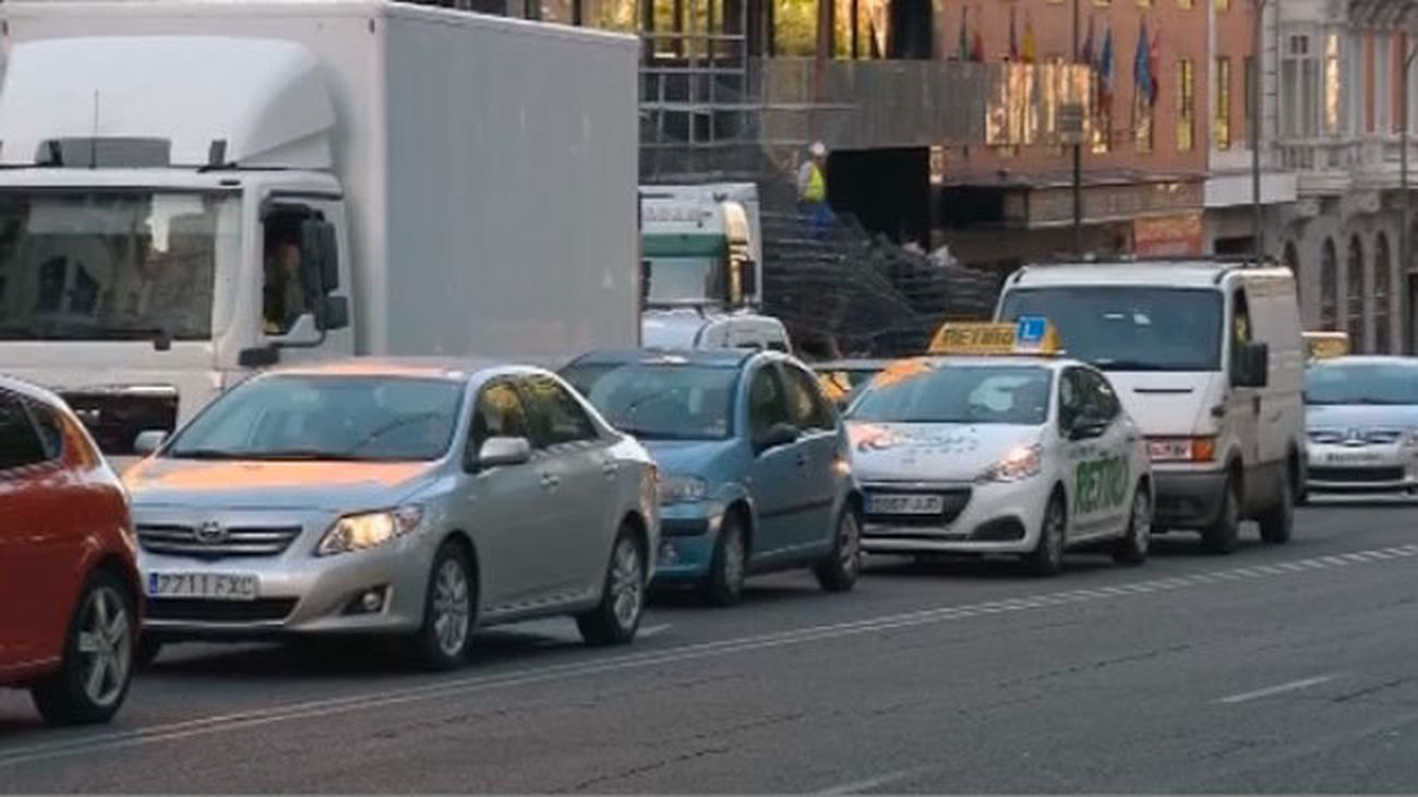 Conductores y tráfico en Madrid
