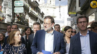 Rajoy reta al PSOE, Podemos y C's a pactar una coalición si no quieren al PP