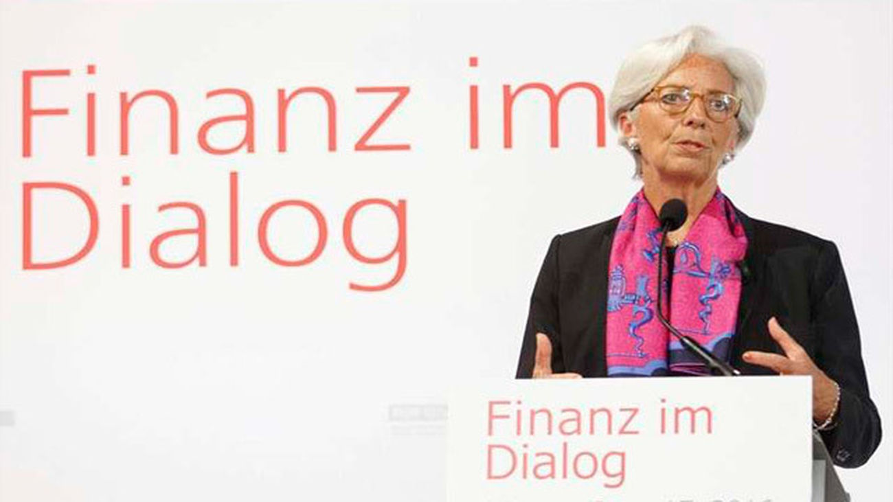 La directora del Fondo Monetario Internacional, Christine Lagarde