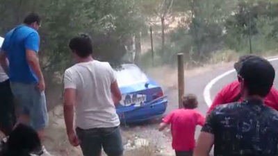 Cuatro heridos muy graves en un rally en Mallorca