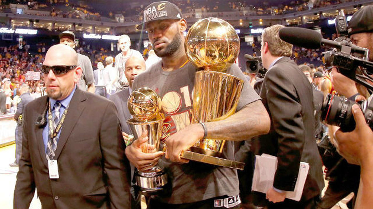 James, MVP: "Estoy contento por ser parte de la historia"