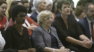 Manuela Carmena: "Si los refugiados no vienen, nosotros vamos a ir"