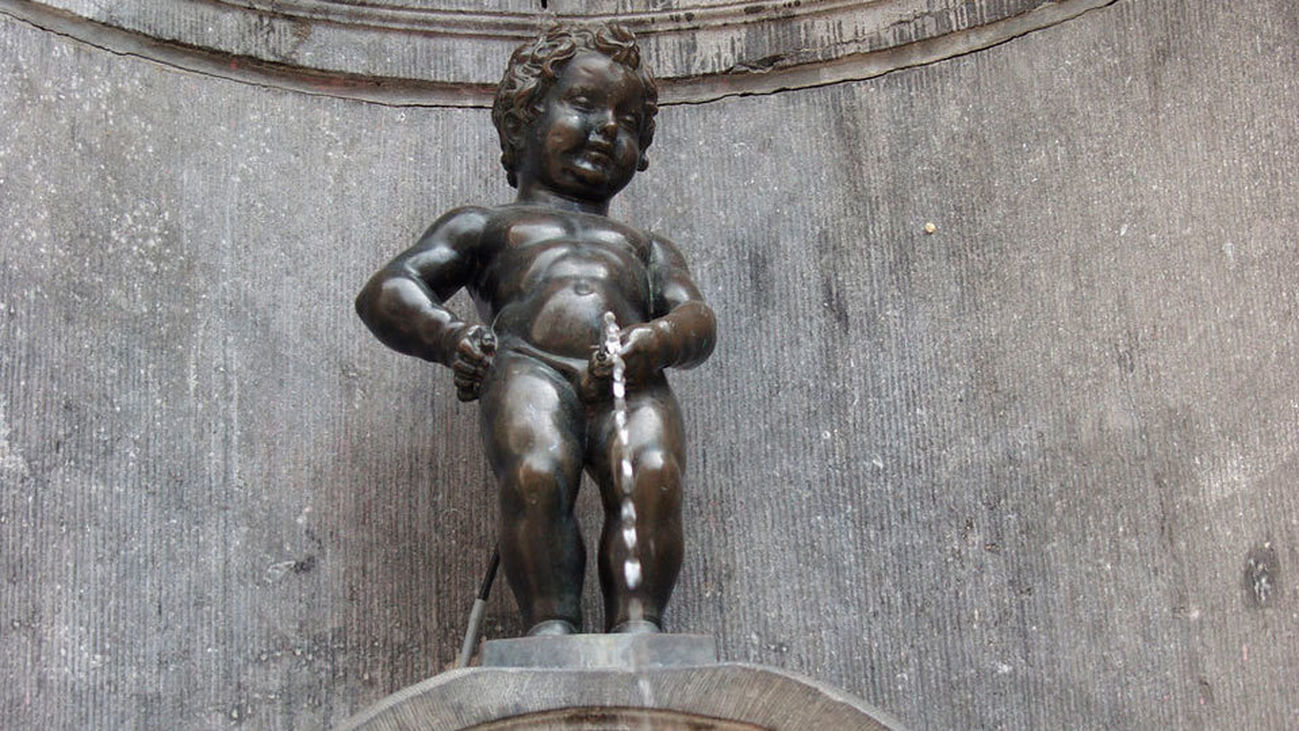 Manneken Pis, símbolo de Bruselas