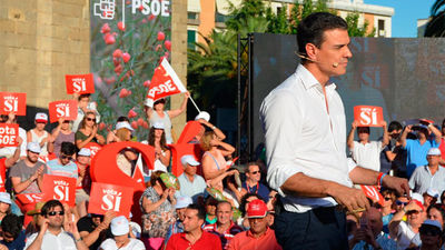 Sánchez dice que Iglesias deberá votar a favor de un gobierno del PSOE