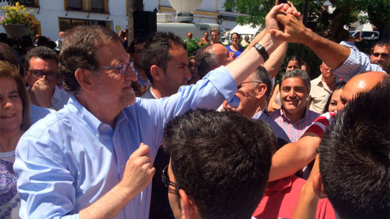 Mariano Rajoy en Huelva. Partido Popular. Elecciones generales 2016