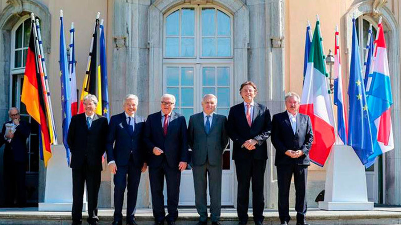 Los fundadores de la UE urgen a Londres a iniciar "cuanto antes" el proceso de salida