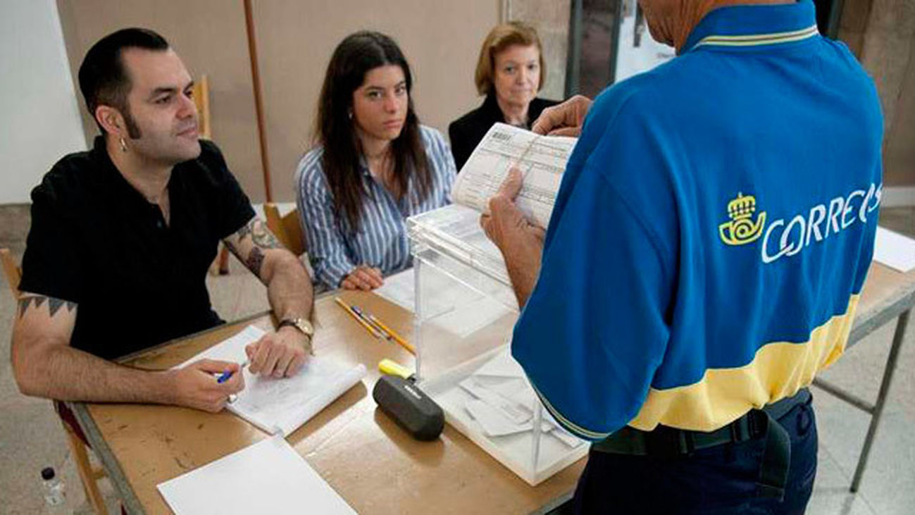 1,3 millones de electores han votado por correo