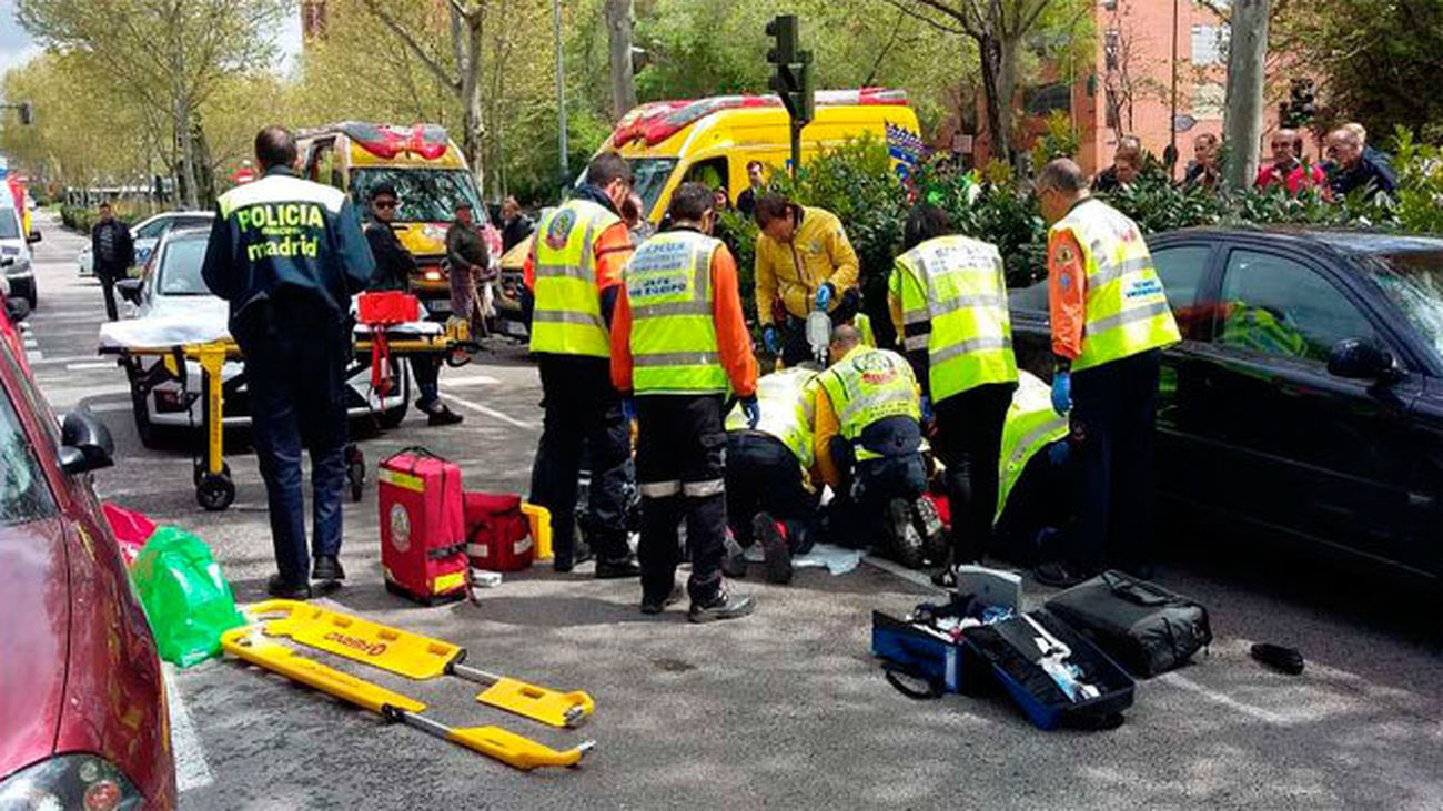 Un jóven muy grave tras ser atropellado en García Noblejas
