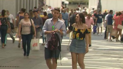 España recibió 18,1 millones de turistas internacionales hasta abril, un 13% más