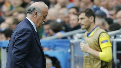 Del Bosque: "Casillas estuvo perfecto con sus compañeros, con el cuerpo técnico así, así"