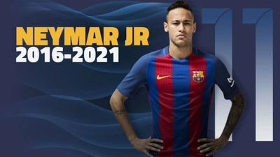 Neymar renueva con el Barça a precio de oro hasta 2021
