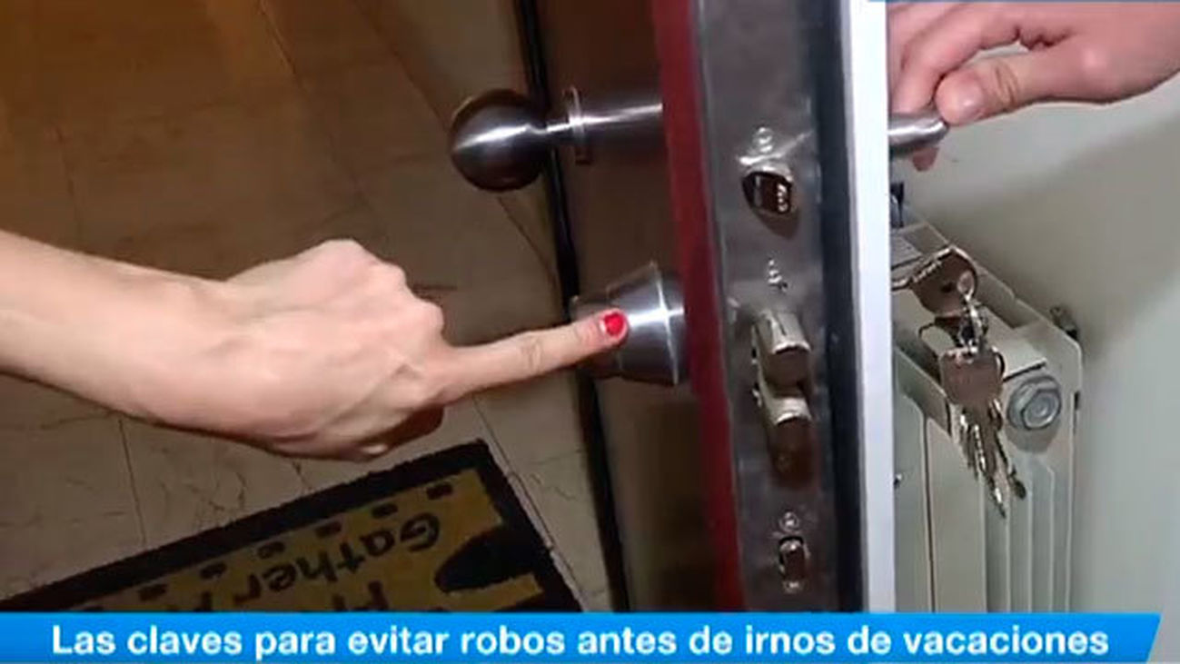 Trucos para evitar los robos durante las vacaciones