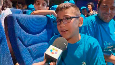 Familias vulnerables pasan el día en el Parque de Atracciones gracias a ONGs