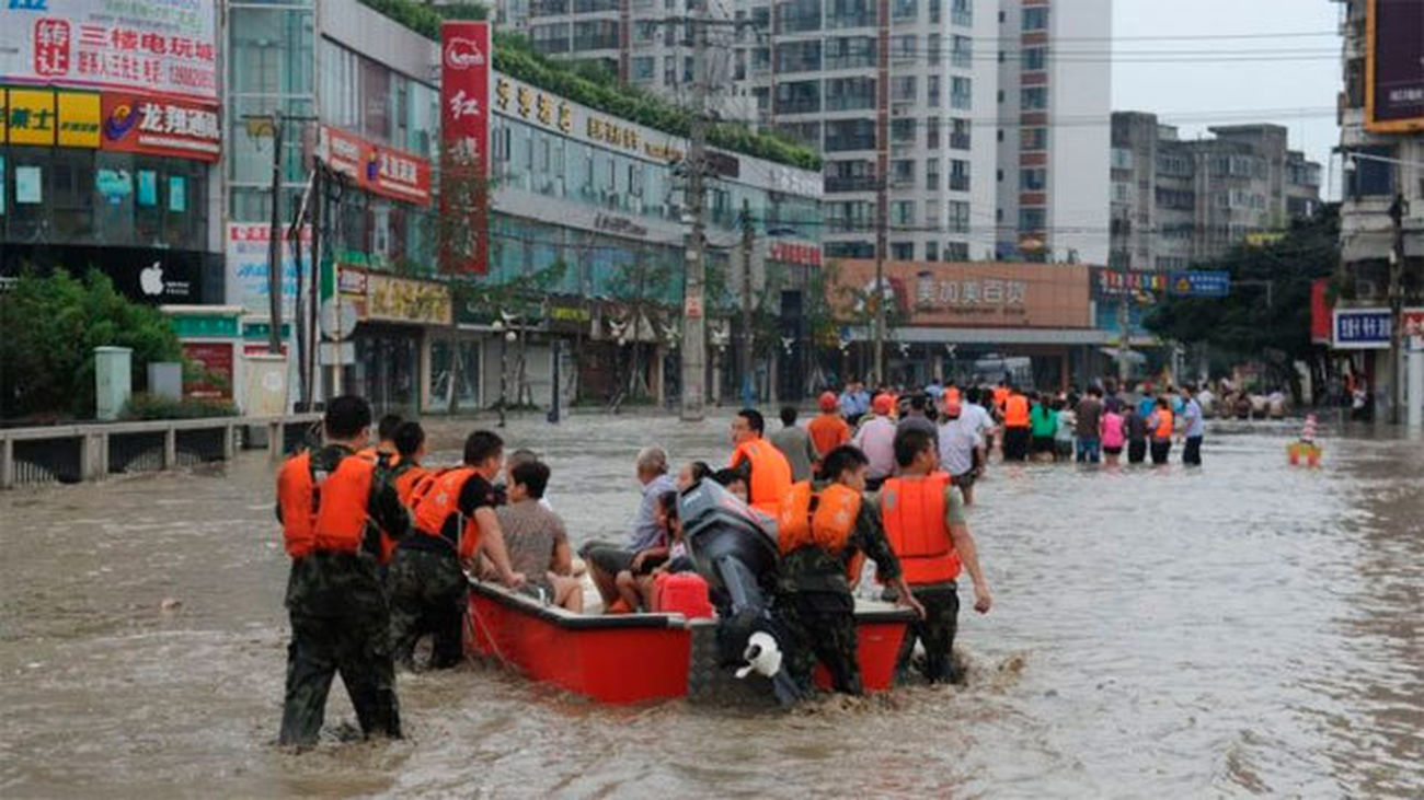 Inundaciones en China