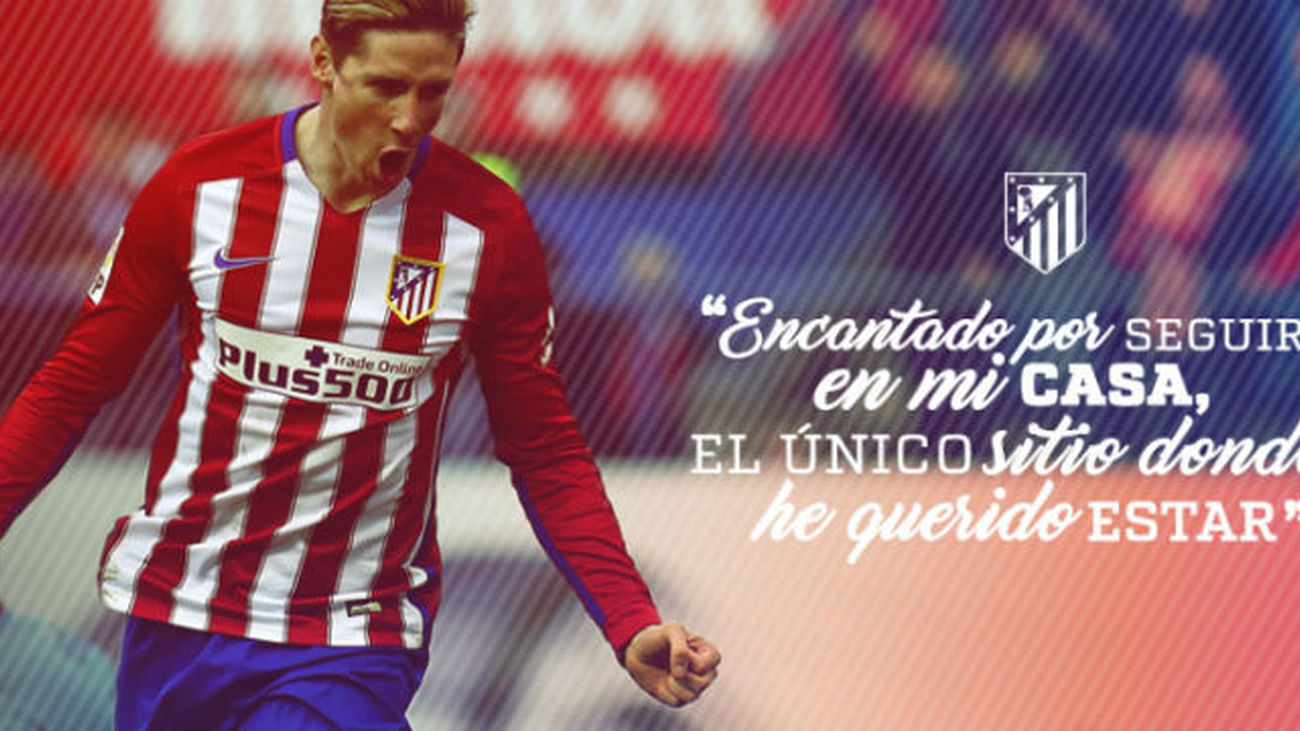 Fernando Torres renueva un año con el Atlético