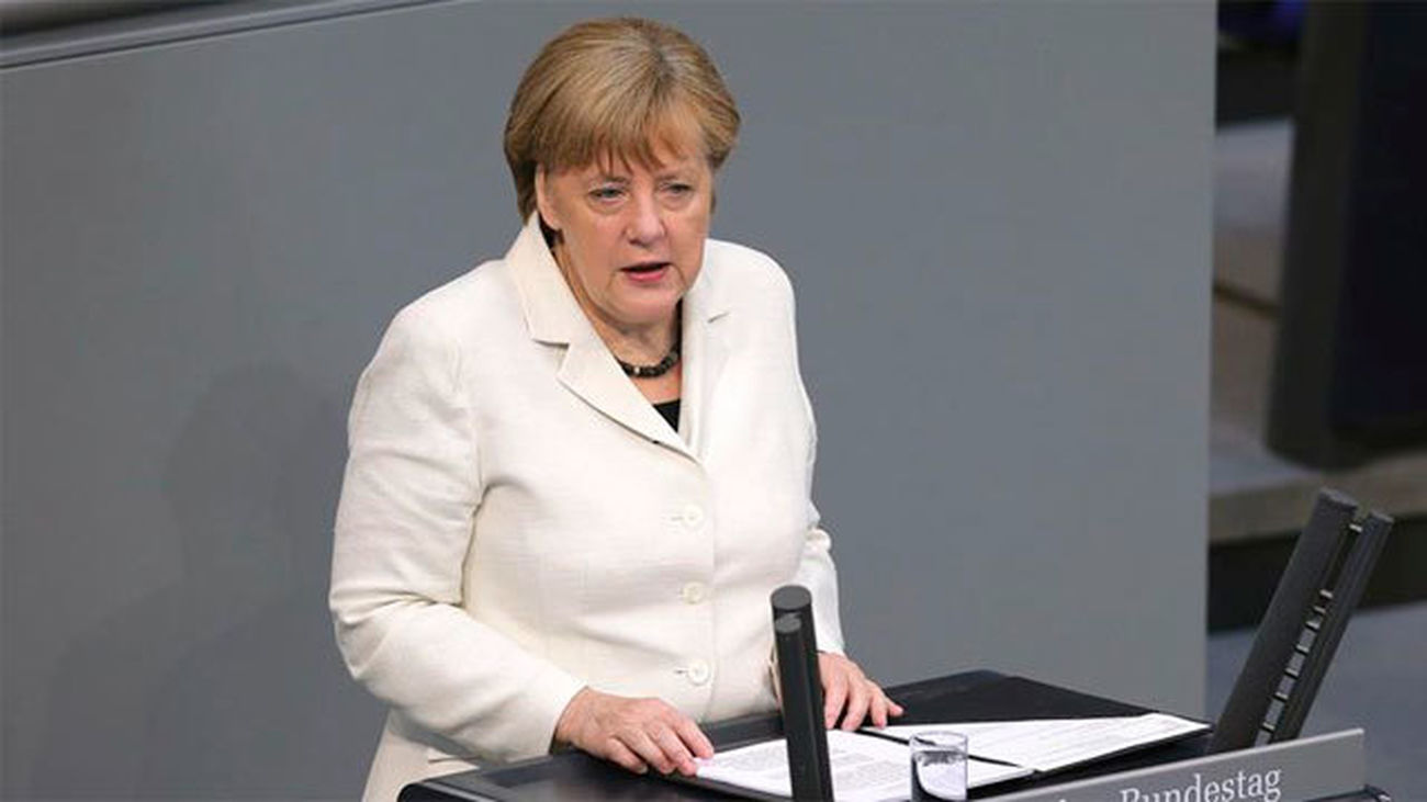 La Canciller alemana, Angel Merkel
