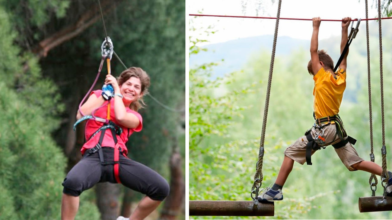 Pelayos de la Presa: Amazonia, multiaventura en plena naturaleza