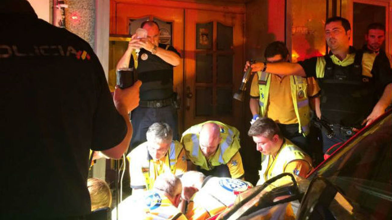 Detenido con un cuchillo por matar a una mujer en una calle de Fuencarral