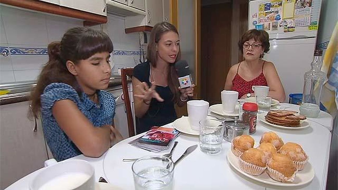 Desayuno con... Nayra, una niña saharaui que pasará el verano en Leganés