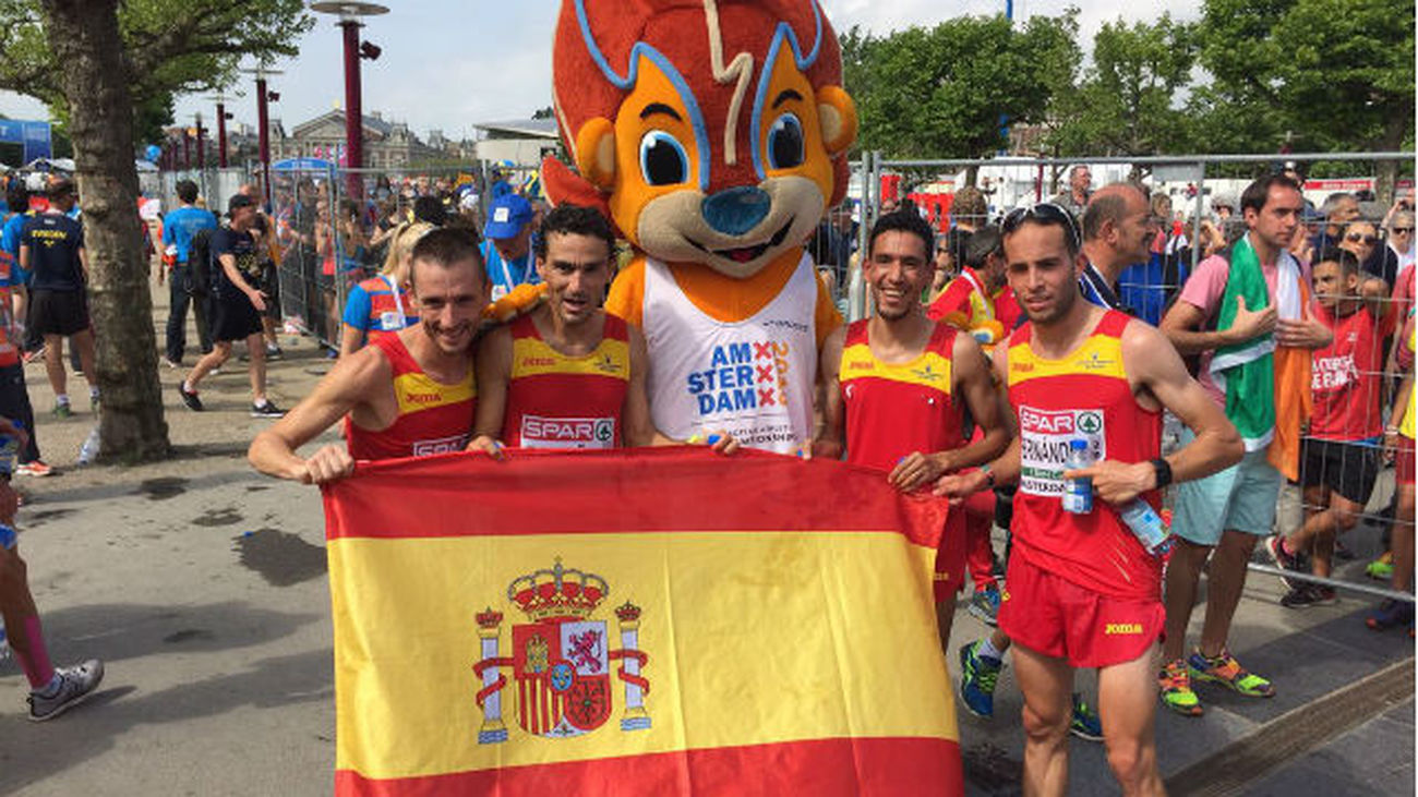 Equipo español de medio maratón