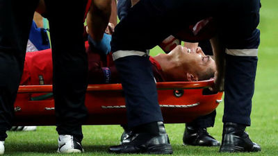Cristiano, lesionado, abandonó la final entre lágrimas