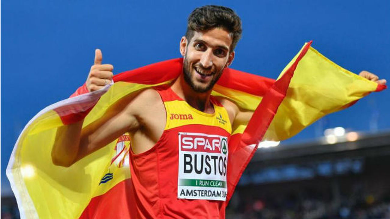 David Bustos, plata en el 1.500 con un pletórico final