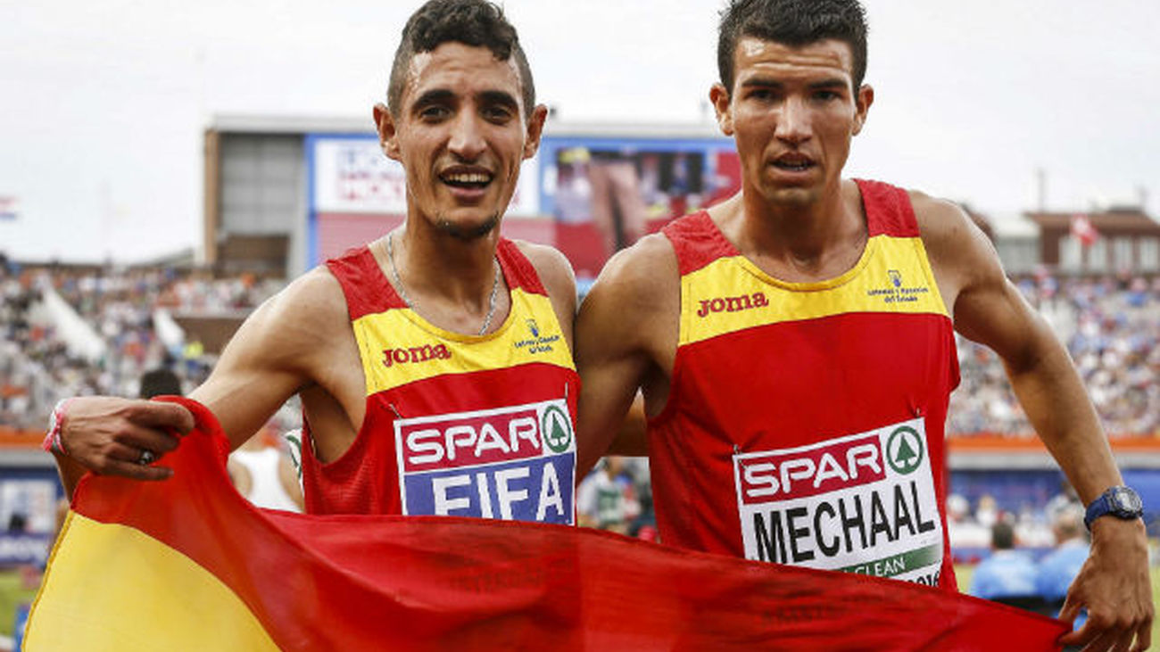 Ilias Fifa y Adel Mechaal regalan oro y plata a España en 5.000