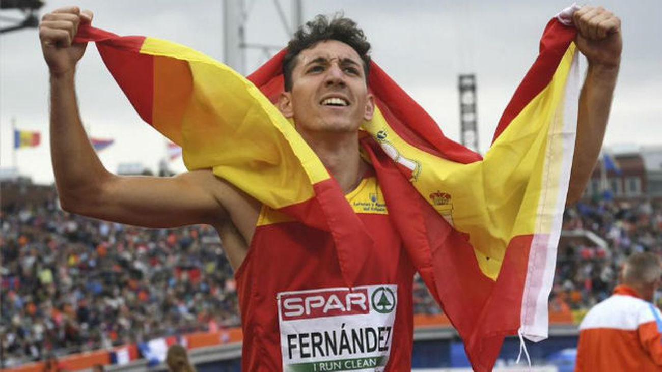 Sergio Fernández, histórica plata en 400 vallas