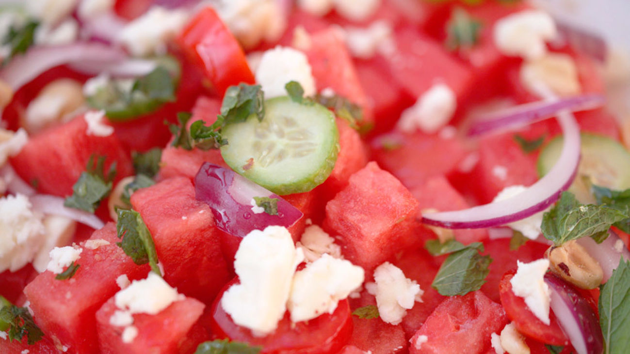 La receta del día: Ensalada de sandía