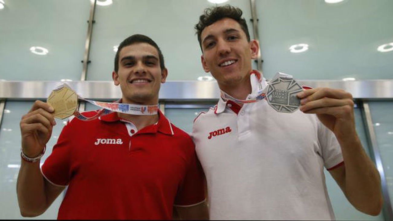 Bruno Hortelano y Sergio Fernández