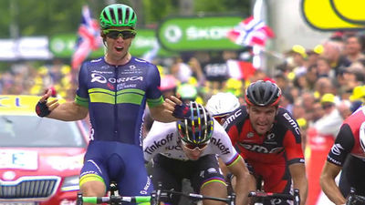 Tour: Matthews brinda su primer triunfo al combativo Orica