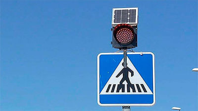 Un madrileño inventa un dispositivo para evitar atropellos en los pasos de cebra